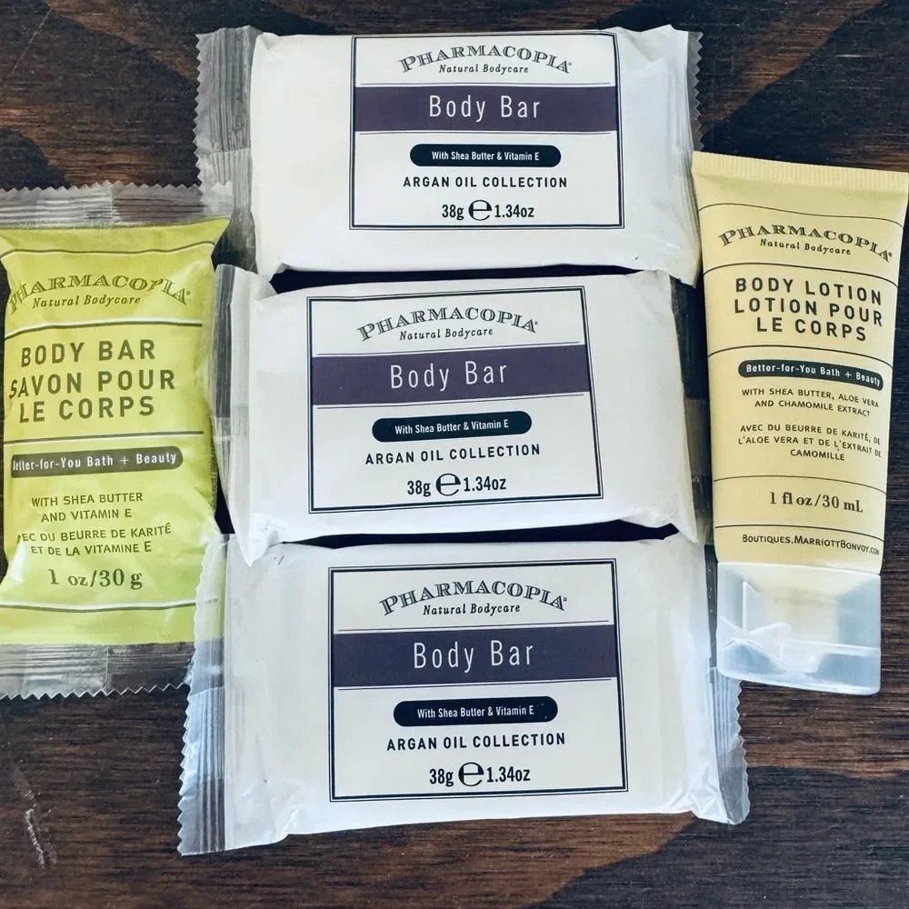 Pharmacopia Organic Shea Butter Vitamin E Travel Toiletry Set